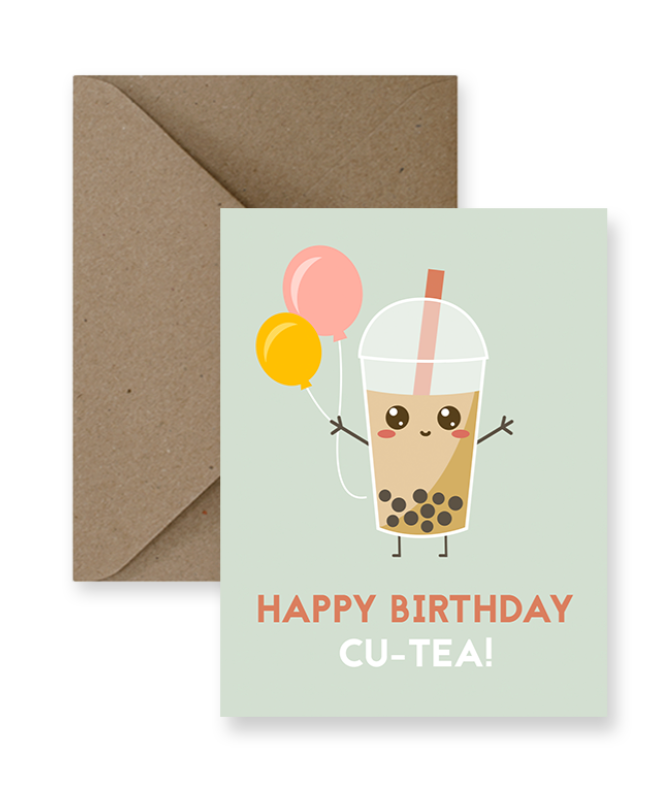 “Happy Birthday Cu-Tea!”